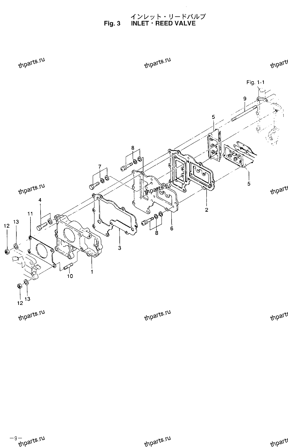 Клапаны впуска