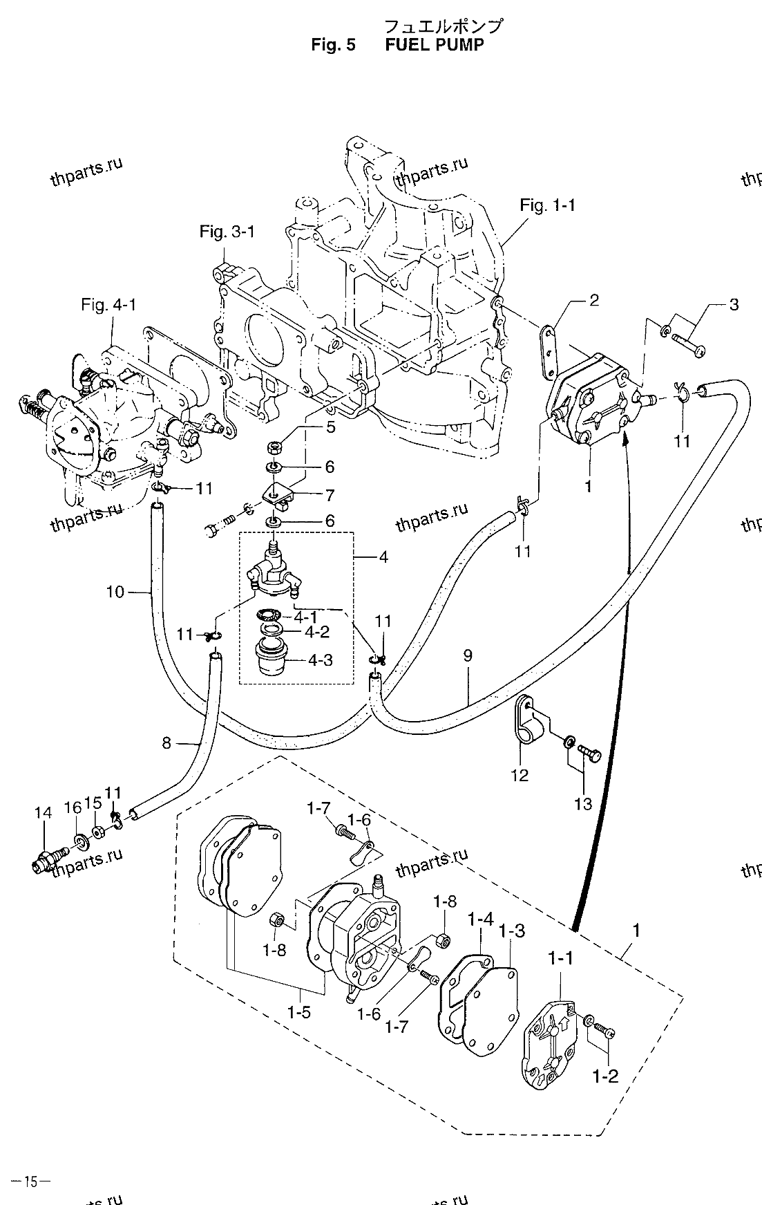 Насос топливный, фильтр