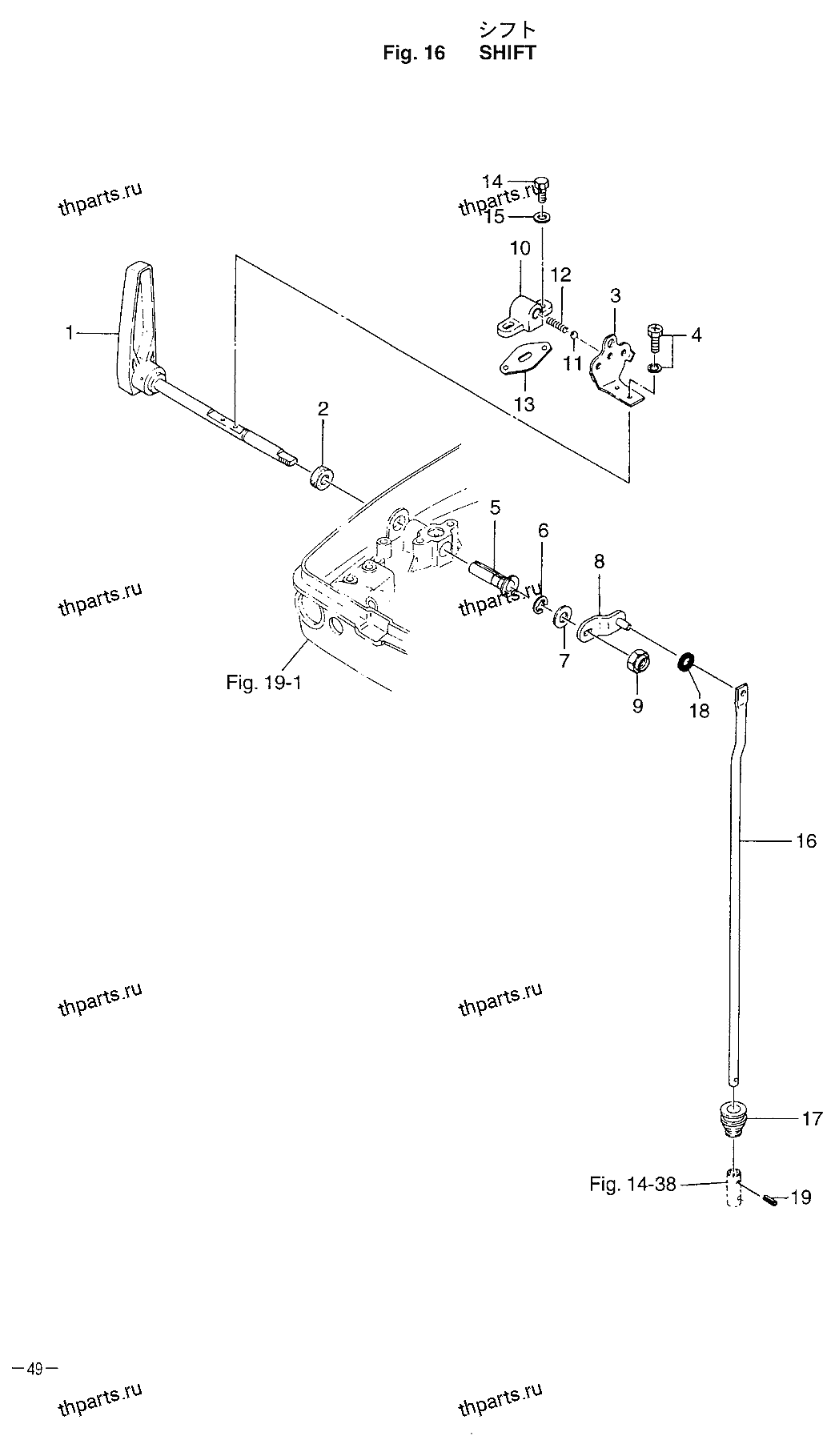 Детали включения хода (epto-ept)